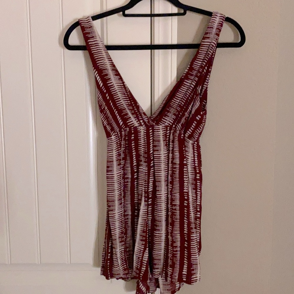 Deep V Neck Romper